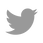 Grey Twitter Icon